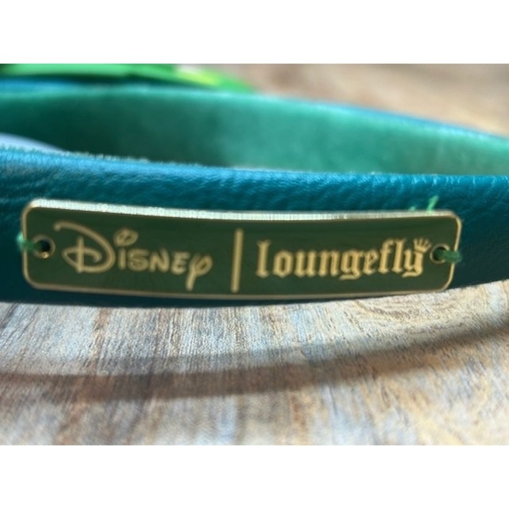 Disney Loungefly Mickey & Minnie Glow-in-the-Dark Holiday Ears Headband NWT - Picture 4 of 9